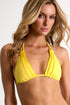 Shan Charlie Ruched Triangle Bikini Top - 42595-17-100